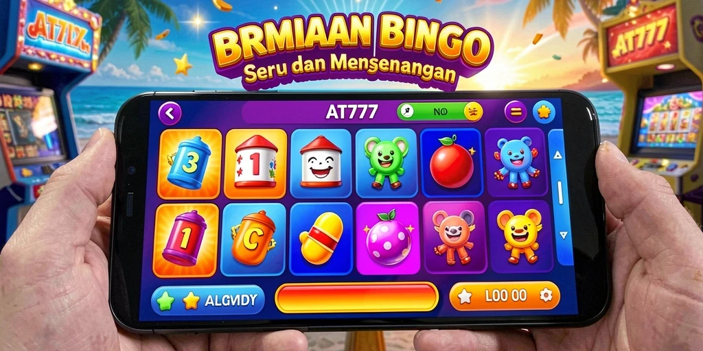 Screenshot gameplay Bingo yang seru di AT777.