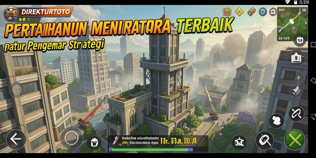 Gameplay seru di DIREKTURTOTO dengan strategi Tower Defense.
