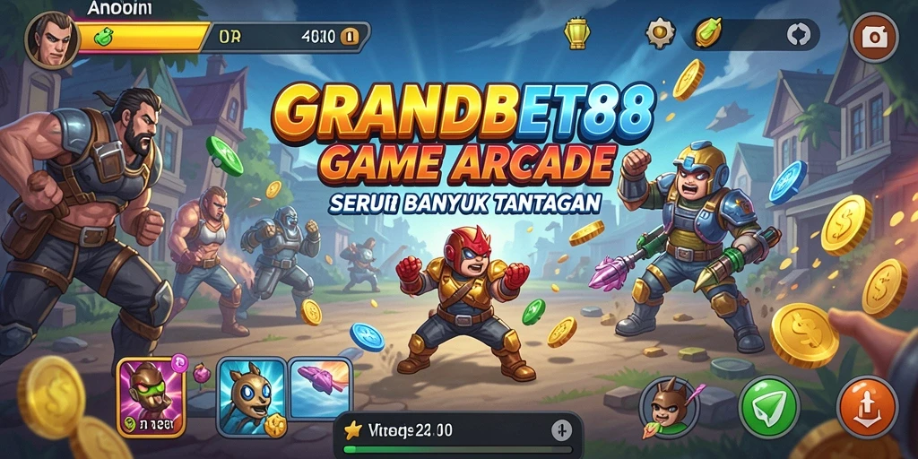 Tampilan gameplay seru dan menegangkan di GRANDBET88.