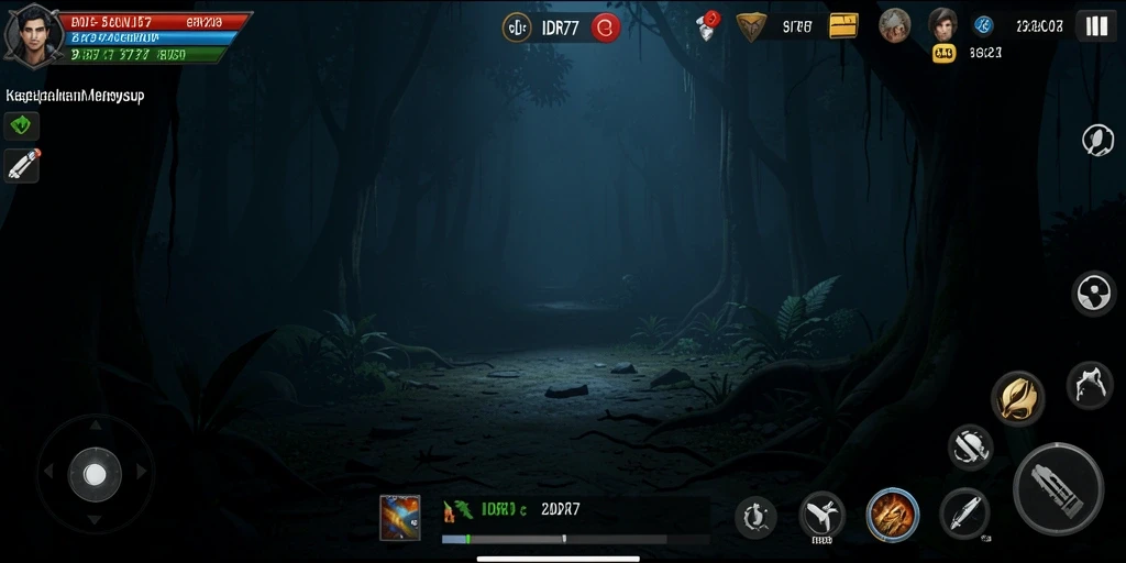 Menampilkan gameplay Horror yang menegangkan dengan suasana mencekam.