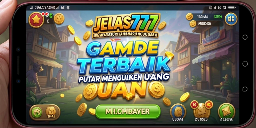 Tampilan gameplay santai dan mengasyikkan dari JELAS777.