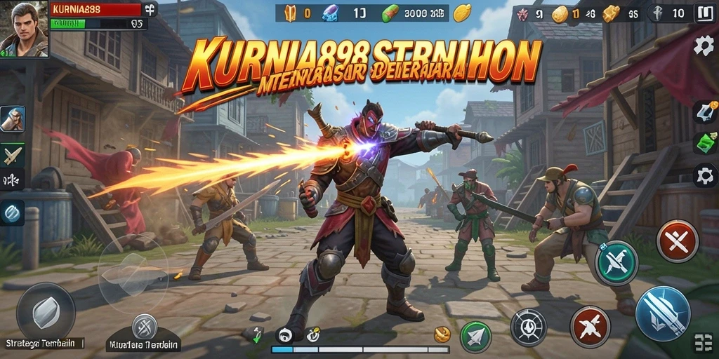 Tangkapan layar gameplay KURNIA898 yang mendebarkan dan strategis.