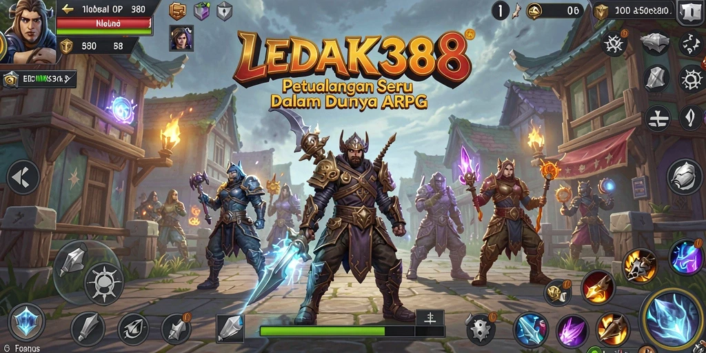Gameplay seru dan karakter beragam dalam LEDAK388.