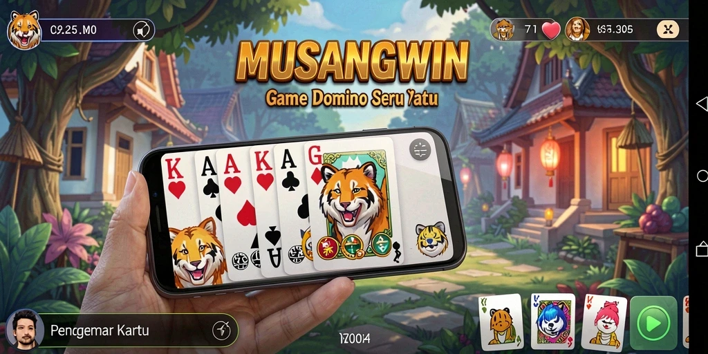 Tampilan gameplay MUSANGWIN yang menarik dan seru.
