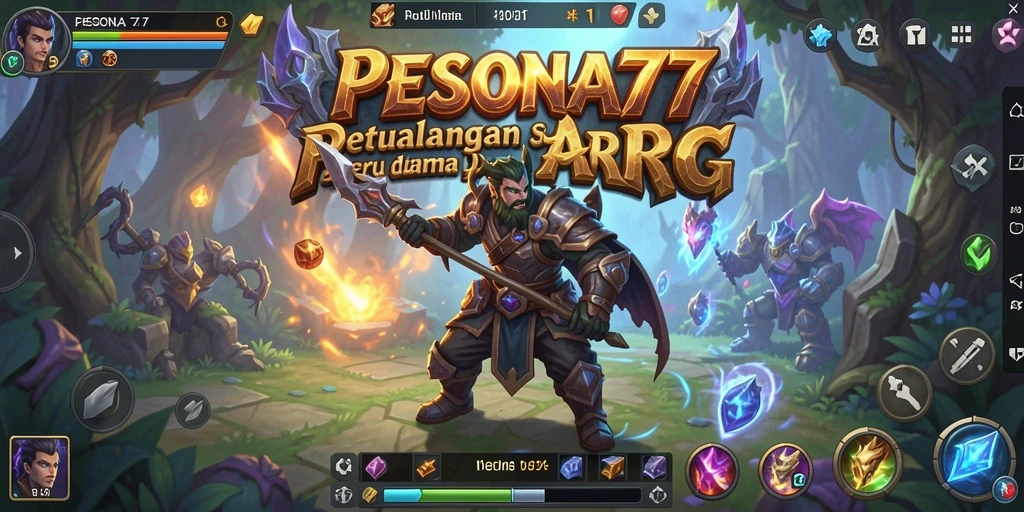 Tampilan menarik dari gameplay PESONA77 yang penuh aksi dan petualangan.