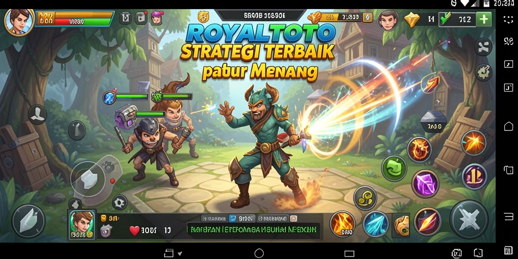 Tangkapan layar ROYALTOTO menampilkan aksi gameplay yang mendebarkan.