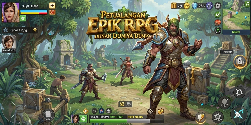 Tampilan gameplay RR89 dengan lagak pertempuran fantastis.