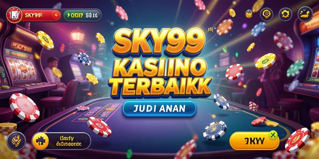 Tampilan gameplay Kasino yang seru dan menegangkan di SKY99.
