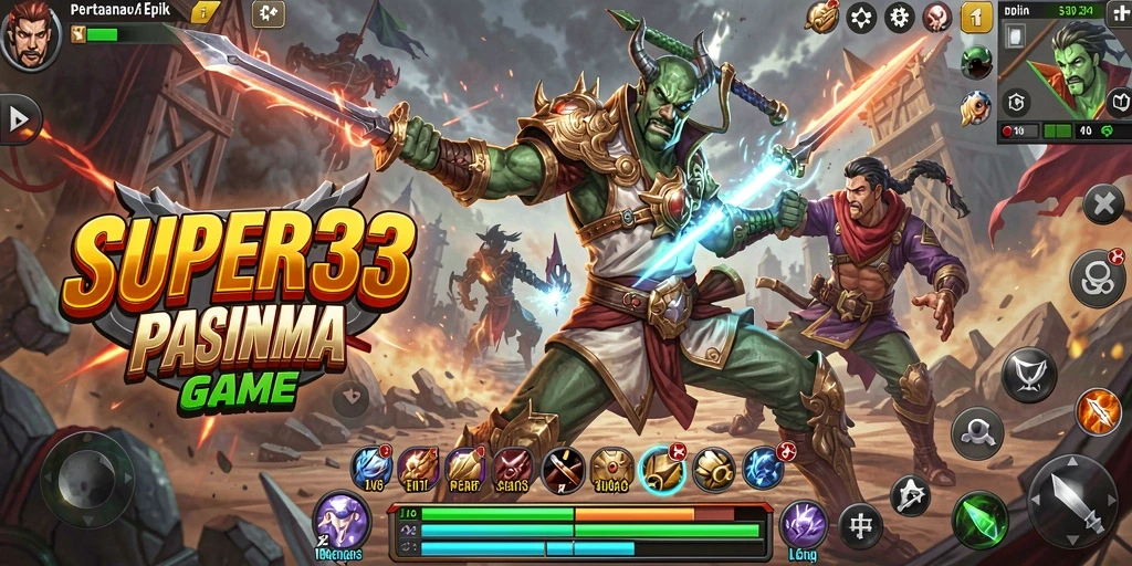 Gameplay seru dengan karakter Fighting yang beragam.