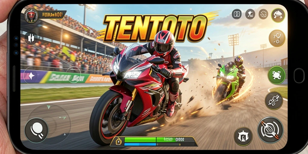 Gameplay seru dan menantang di TENTOTO