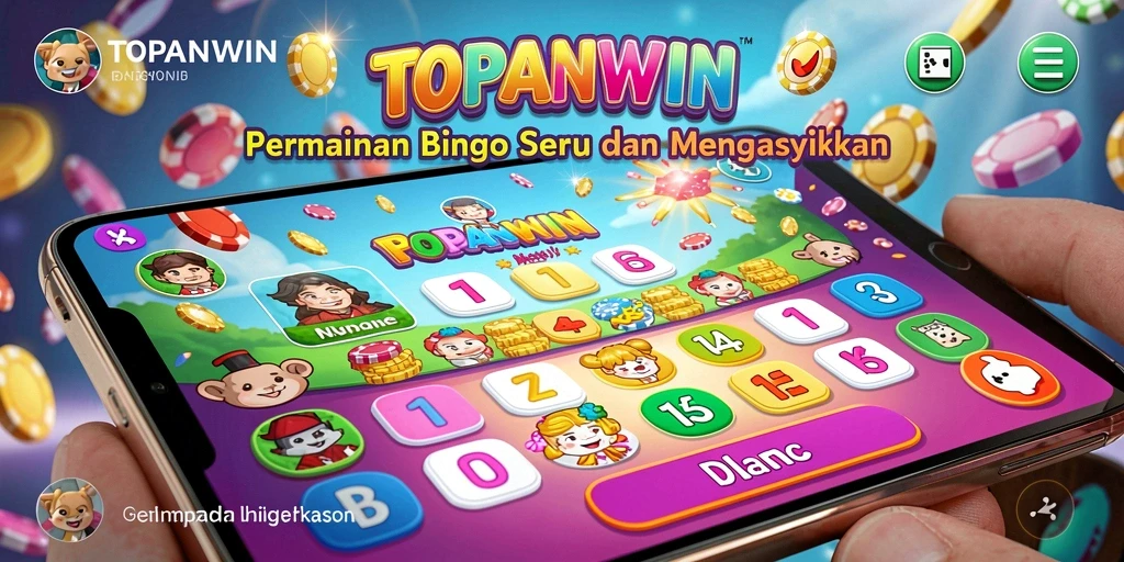 Tangkapan layar permainan Bingo yang menarik di TOPANWIN.