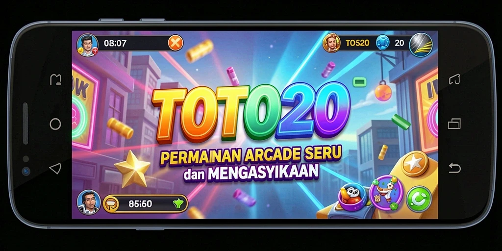 Toto20 menampilkan gameplay arcade yang seru dan penuh tantangan.