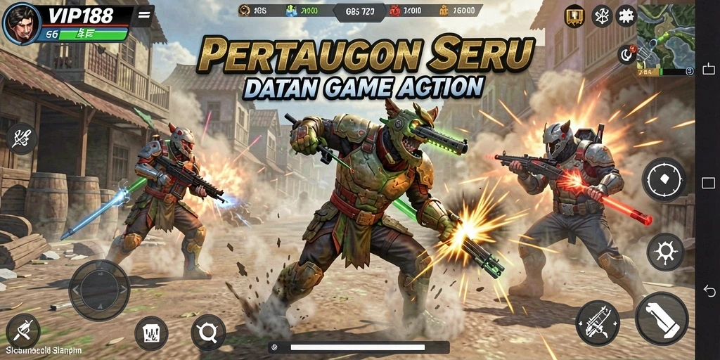 Tangkapan layar gameplay <strong>VIP188</strong> menampilkan aksi pertempuran yang mendebarkan.